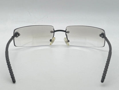 Chanel 4047 C.170/8G Y2K Vintage Sunglasses-Unworn All Original-Rimless-62mm