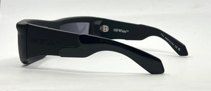 Off-White™ Volcanite Sunglasses Matte Black Grey-58mm-Full Kit-Unworn