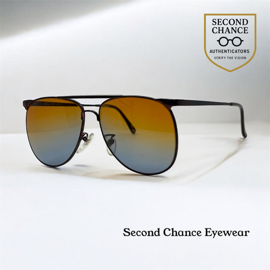 Tura MOD 278 Vintage Bronze Metal Sunglasses w/New Gradient Custom Lenses