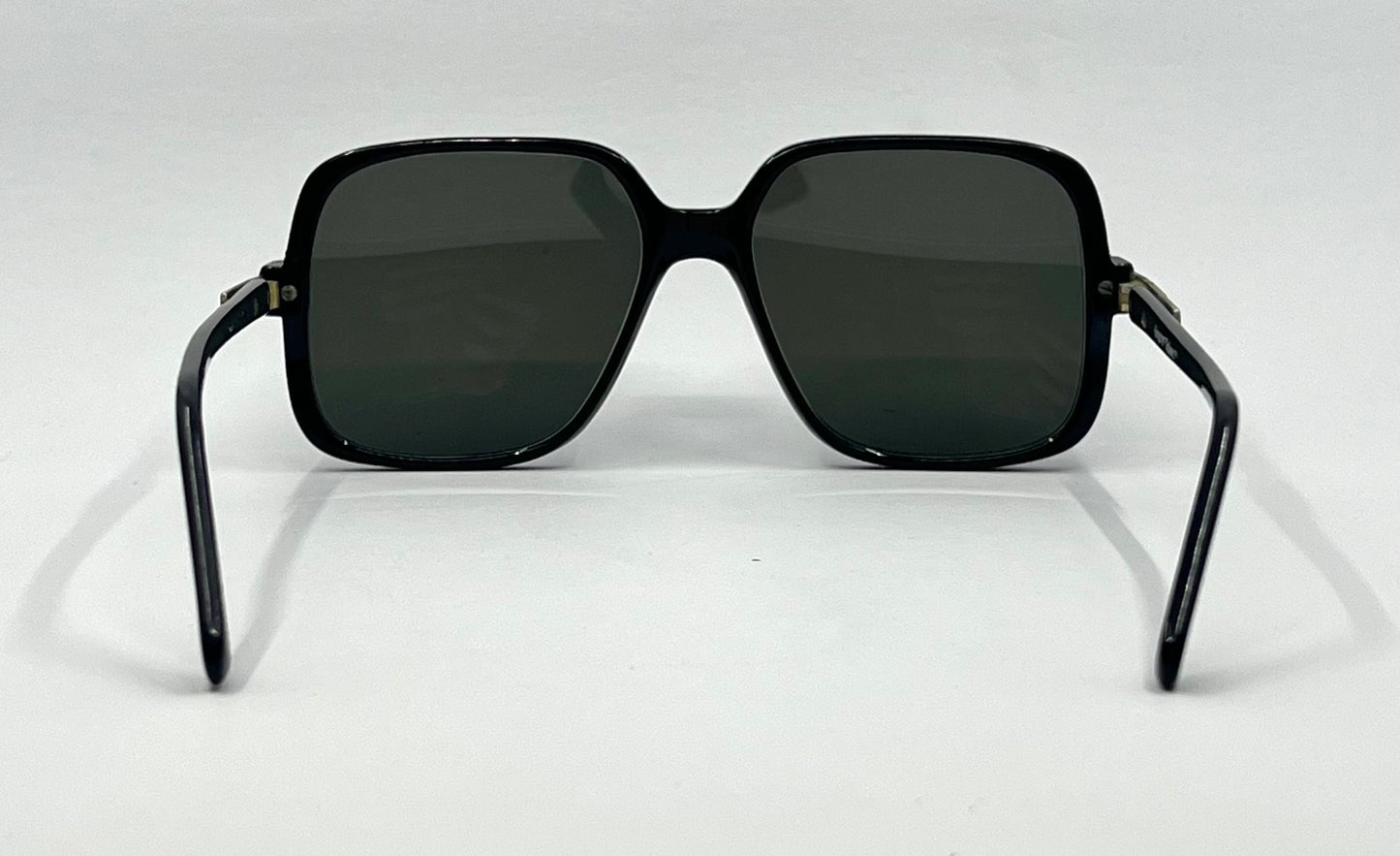 Sergio Valente Vintage Vintage Sunglasses-Black/Gold Deadstock-56mm