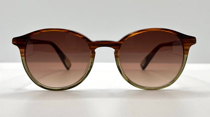 Kung Fu Eyes by Eve D – Model SCOTT 1060 – Handmade in Germany w/New, Custom Brown Gradient Lenses