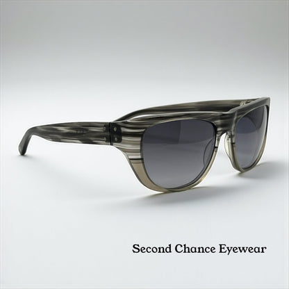 SALT. Polarized Sunglasses- Striated Grey Acetate-Japan-Unworn/Deadstock