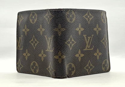 Louis Vuitton VINTAGE Monogram Bifold Wallet w/ Coin Pocket