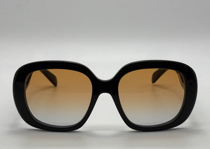 Brand New-Custom CELINE CL50106i 001 Sunglasses | Black with Amber Gradient Berko’s Designs Lenses