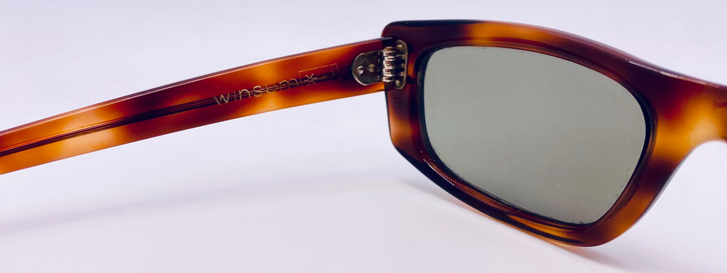 Vintage 1950s-60s Liberty Winsum Frame w/New, Custom Berko’s Designs Lenses