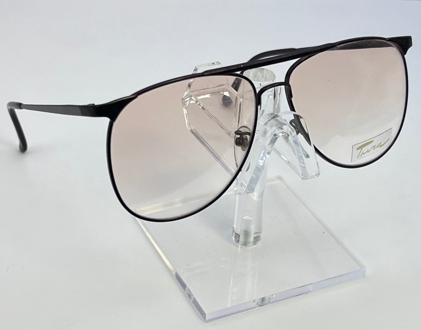 VINTAGE TURA FRAMES-Mod. 278-NEW/OLD STOCK-1970’s Era Double Bridge Look-Japan