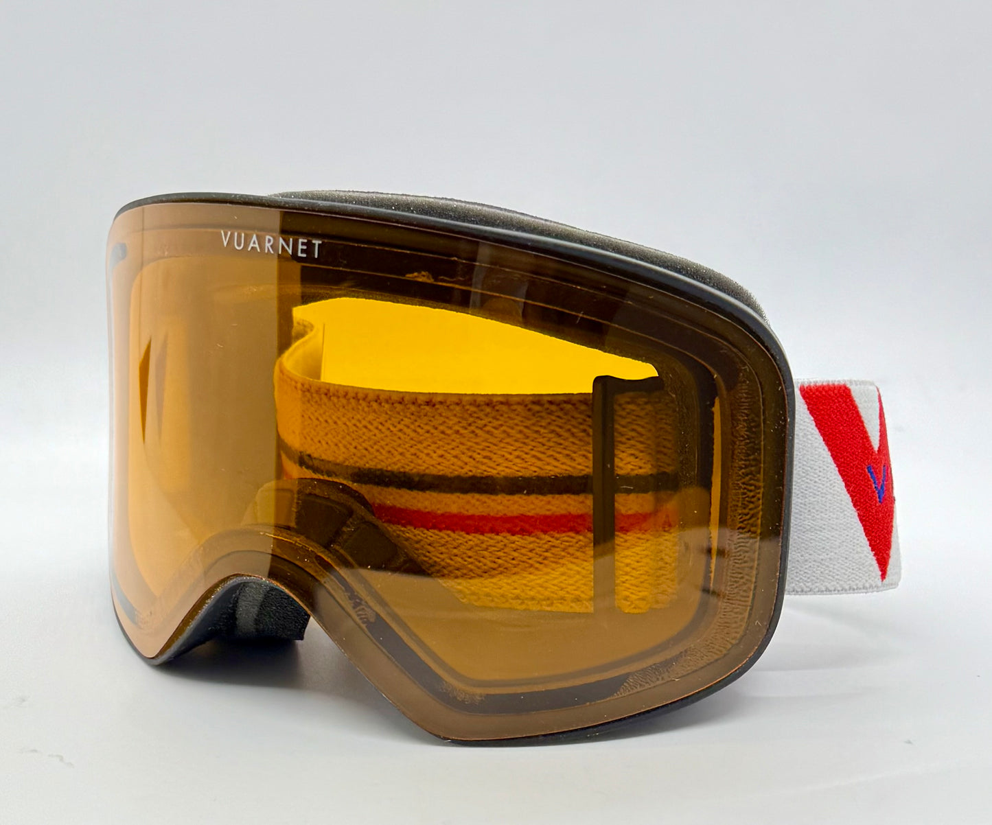 Vuarnet Ski Goggles Photochromic Orange Lens Matte Black New Unworn Full Kit