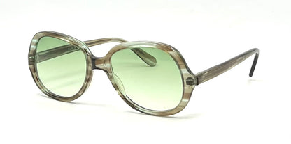 OWE 224-40 VINTAGE Sunglasses Made in Germany-Oversized Round Frame