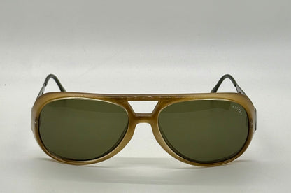 Sting 6067 U12 80s Vintage Sunglasses-Unworn/NOS-Original Green Lenses-Italy