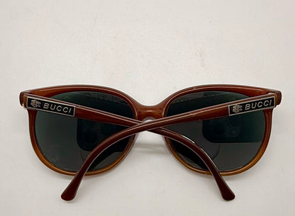 BUCCI 2001/116 Vintage French Sunglasses with Original Glass Lenses