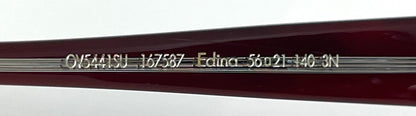 Oliver Peoples “THE ROW” Edina OV5441SU-Unworn/Full Kit-Bordeaux Sunglasses