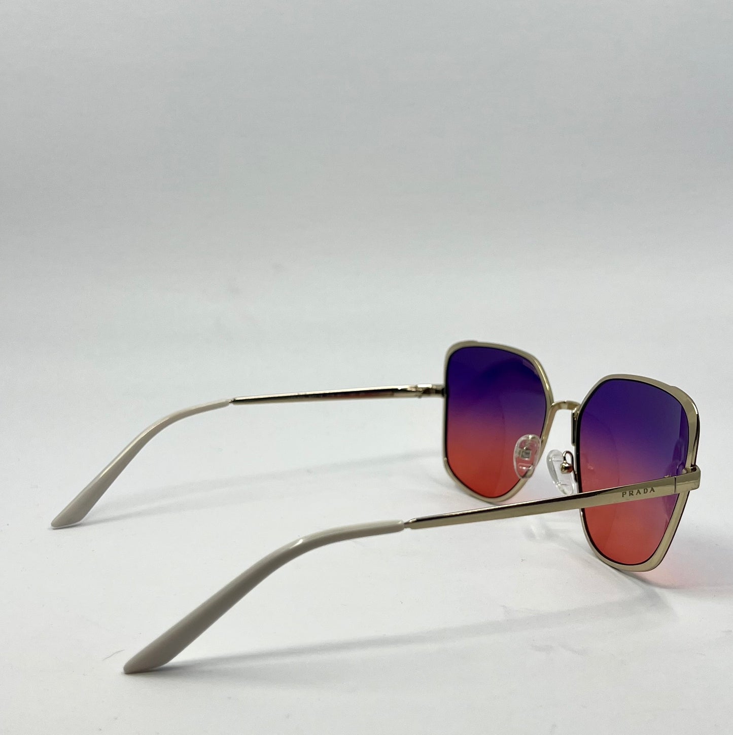 Prada SPR 60X Sunglasses  w/New Gradient Tinted Custom Lenses-Italy-59mm