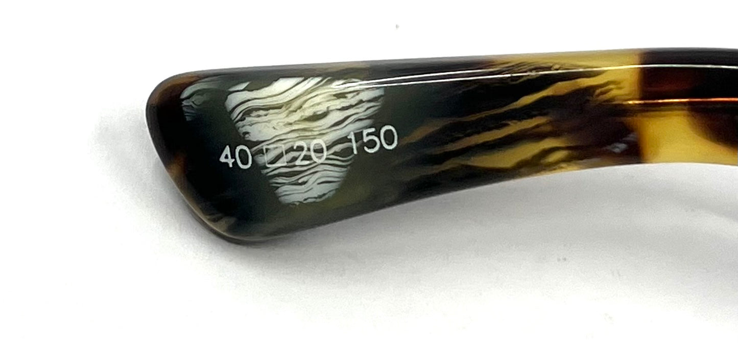 Hans Custom Optik “Jason 03” VINTAGE HANDMADE Optical Frame-UNWORN-Germany