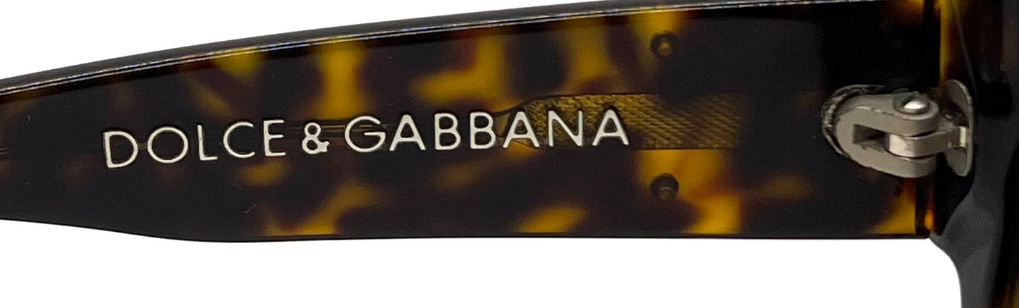 Dolce & Gabbana DG4025 502/33 Vintage-Y2K Tortoise Sunglasses-Unworn