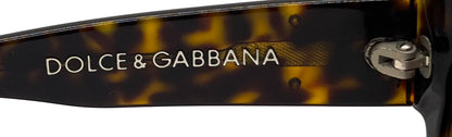 Dolce & Gabbana DG4025 502/33 Vintage-Y2K Tortoise Sunglasses-Unworn