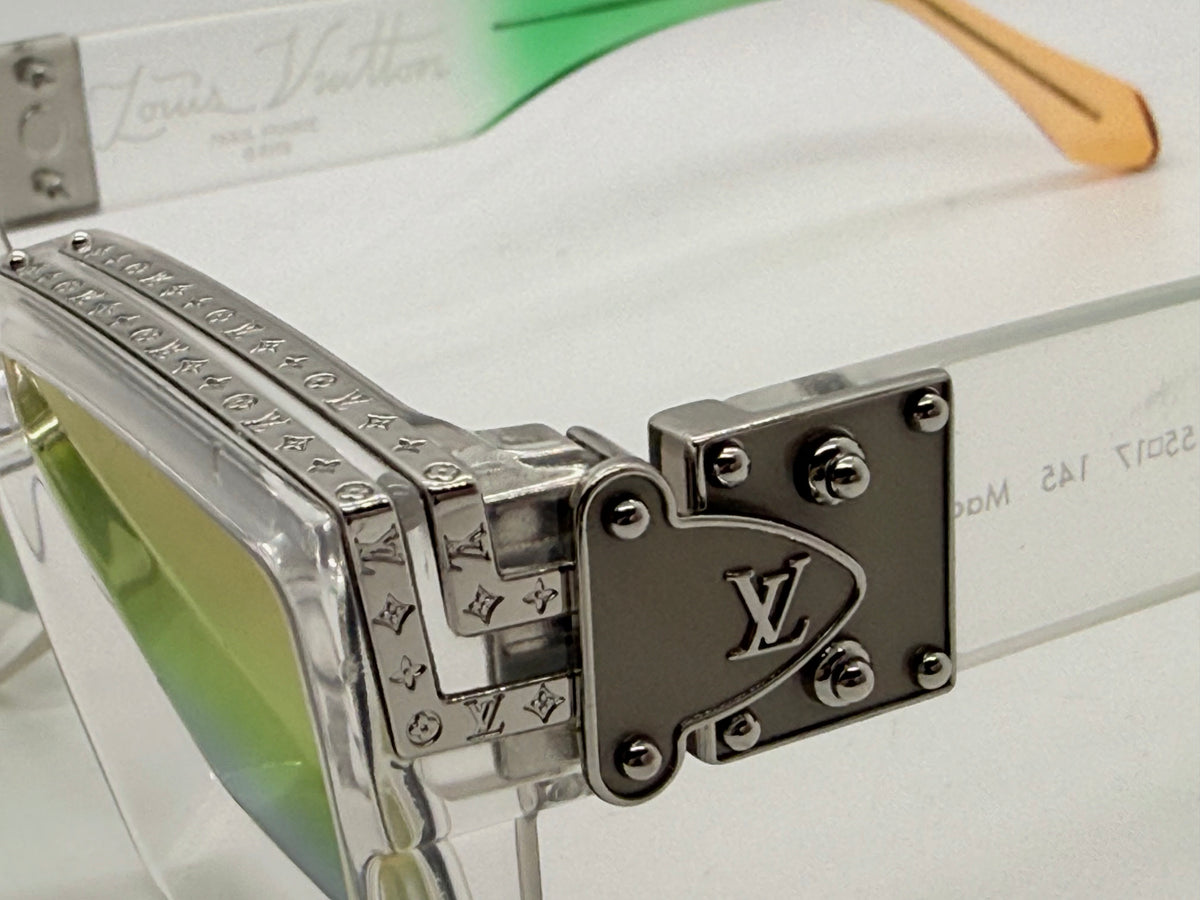 Louis Vuitton Virgil Abloh 2054 1.1 Millionaires Z1812W Crystal Clear Sunglasses