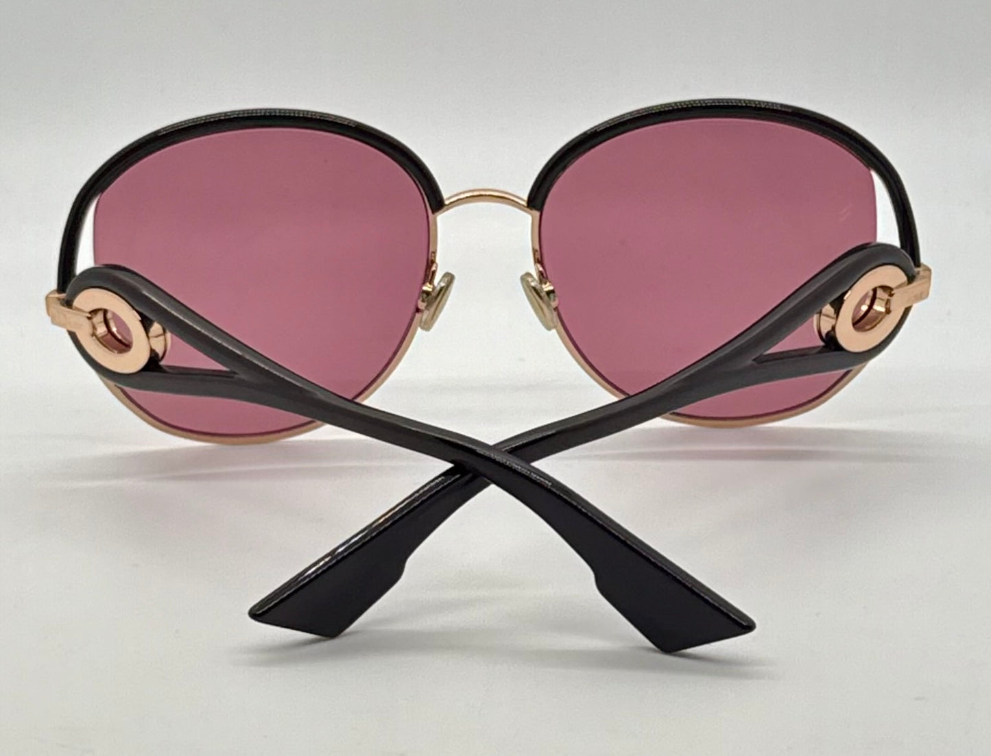 Christian Dior New Volute 58EVC Vintage Sunglasses-Rose Lenses-Full Kit-NOS/Unworn-57mm