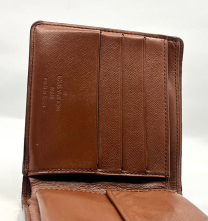 Louis Vuitton VINTAGE Monogram Bifold Wallet w/ Coin Pocket