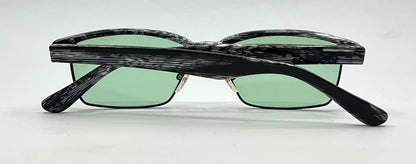 ZEN Barcelona ZR34 Sunglasses w/New Solid Green Custom Lenses-Unworn