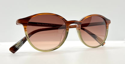 Kung Fu Eyes by Eve D – Model SCOTT 1060 – Handmade in Germany w/New, Custom Brown Gradient Lenses