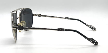 Chrome Hearts 2 KANCHU I Vintage Aviator Sunglasses Full Kit-Zeiss Lens-60mm