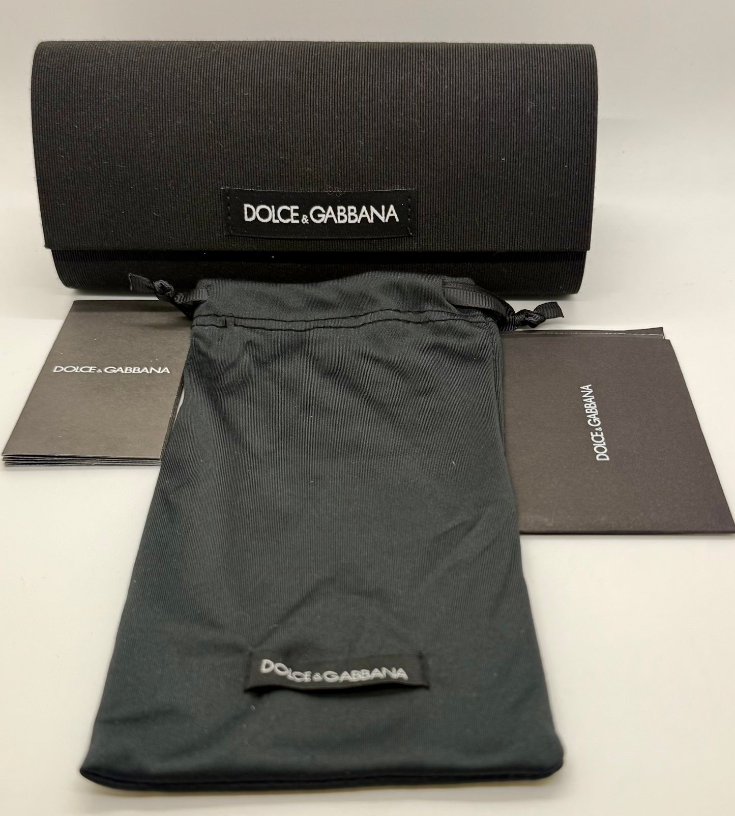 Dolce & Gabbana DG2151 1108/81 59mm-Gunmetal Aviator Sunglasses-made in Italy-Full Kit