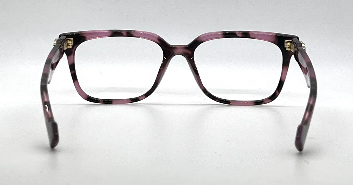 Gucci GG1537OK 004 Pink Havana Optical Frames No Lenses Full Kit Made in Italy