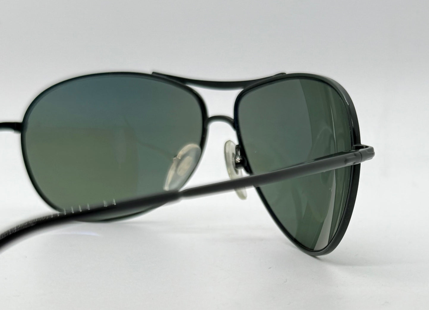 PERSOL 2256-S 594/58 Vintage Black Aviators w/ Polarized Lenses-Deadstock