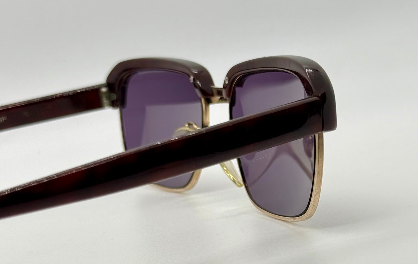 Vintage 50s–60s Browline Sunglasses 1/20 14K Gold Filled Deadstock