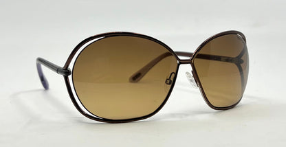 Tom Ford TF686 58 Brown Gradient Sunglasses-Unworn-Full Kit-Made in Italy