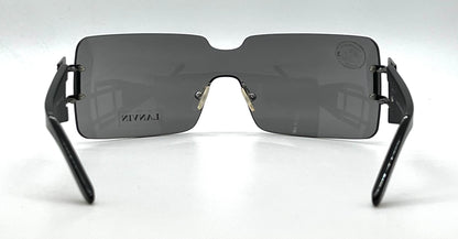 Lanvin LV 2135 C01-Vintage Shield Sunglasses France Unworn Y2K-Rare