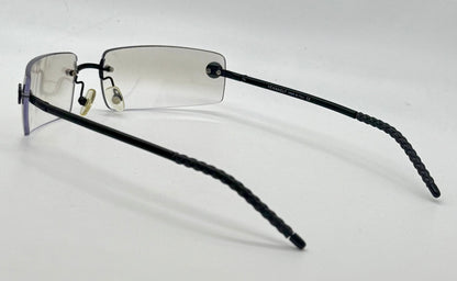 Chanel 4047 C.170/8G Y2K Vintage Sunglasses-Unworn All Original-Rimless-62mm