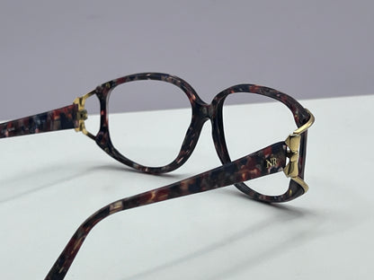 Nina Ricci NR 3010 COL.6240 Butterfly Frame-Multi Color With Gold Hardware 55-16