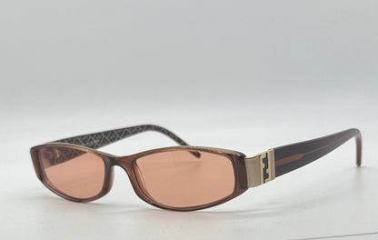 Fendi F645 238 Vintage Sunglasses–FF Monogram Arms-Deadstock/Unworn Italy