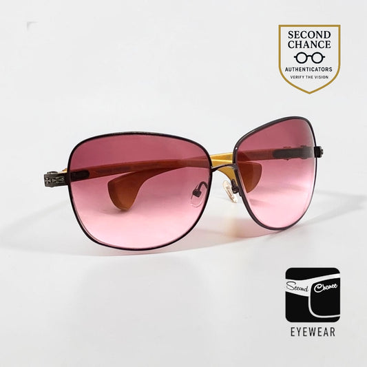 Chrome Hearts TWINKIE BC-WTWD Wood Sunglasses-New Custom Pink Lenses
