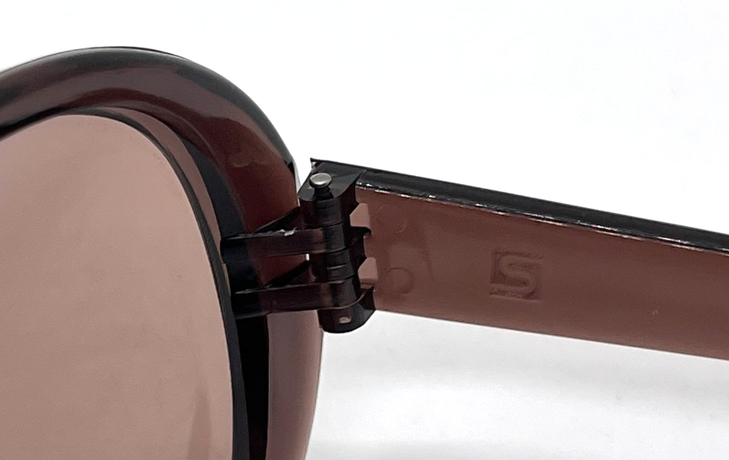 NISOL Vintage Italian Aviator Sunglasses Brown Collectors-Rare