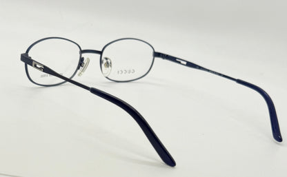 GUCCI GG1636 6XG-Blue Oval Optical Frames VINTAGE-Unworn-50mm