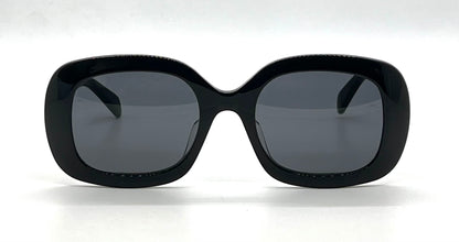 CELINE Triomphe CL40262U 01A Black Gold Sunglasses Deadstock Full Kit