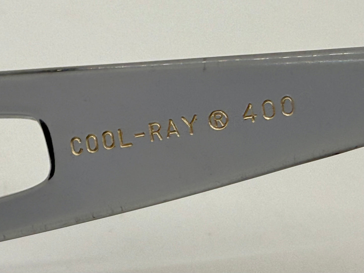 Black Watch Cool-Ray 400 VINTAGE Chrome Shield Sunglasses-DEADSTOCK/UNWORN-RARE