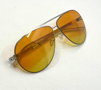 MYKITA COOPER Aviator Sunglasses w/New Gradient Tinted Custom Lenses-Germany
