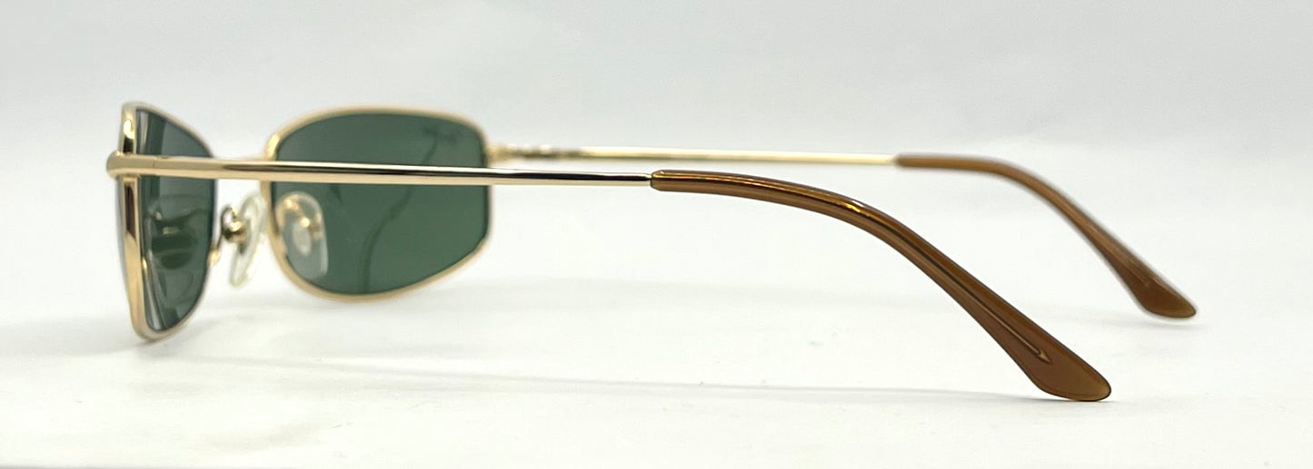 Ray-Ban RB3198 Gold G15 Sunglasses 56-17 Unworn Made in Italy