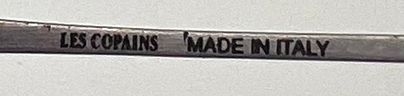 Les Copains LC 110 Y2K Vintage Sunglasses w/New Purple Custom Lenses-Unworn