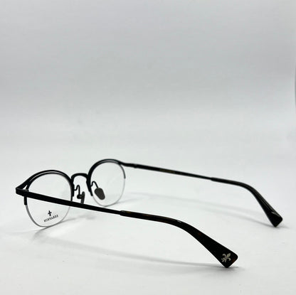 Seraphin Duval 8523 Eyeglasses Titanium Black 47-22-145/Handmade Japan-New