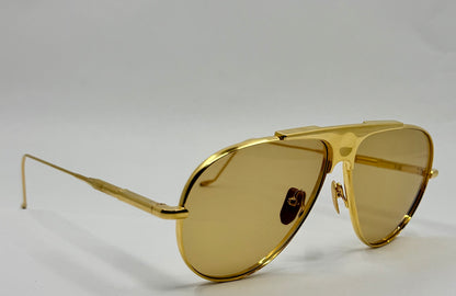 Jacques Marie Mage DAIDO in GOLD Sunglasses-Ltd 500 Full Kit-Japan-UNWORN