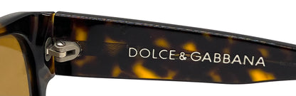 Dolce & Gabbana DG4025 502/33 Vintage-Y2K Tortoise Sunglasses-Unworn