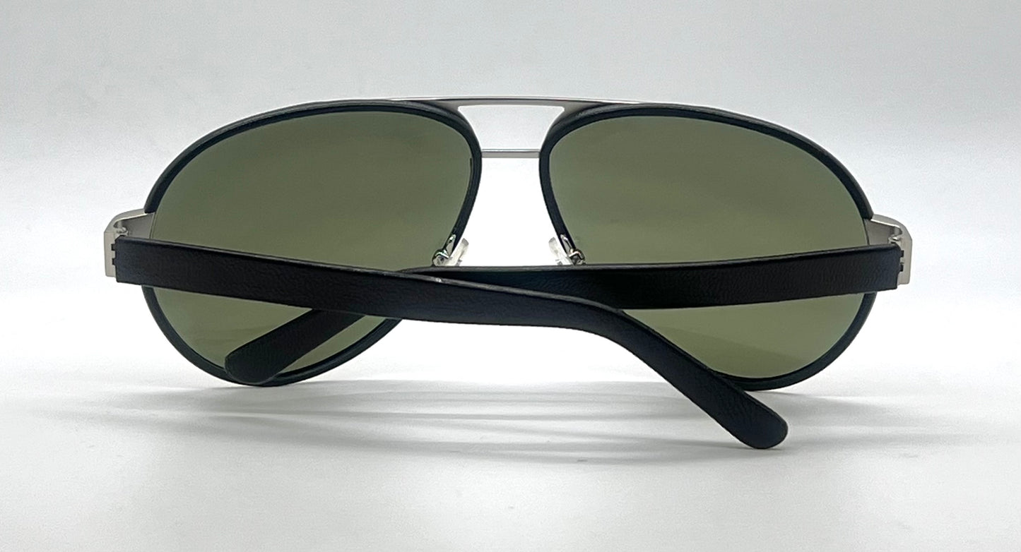 Belstaff Howard Hughes Series BS 30-Vintage Aviator Sunglasses-Unworn Deadstock/Full Kit