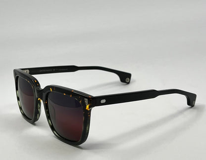 Entourage of 7 Los Angeles “Harrison” w/New Drk Grey to Red Custom Gradient Lenses-Handmade in Japan