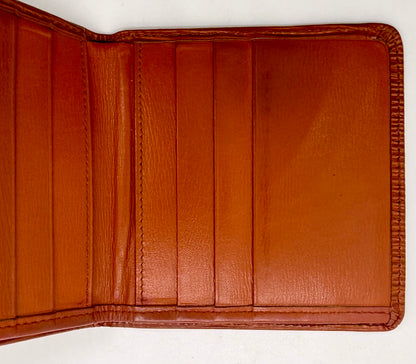 Louis Vuitton Vintage Epi Leather Bifold Wallet-Brown-Made in France