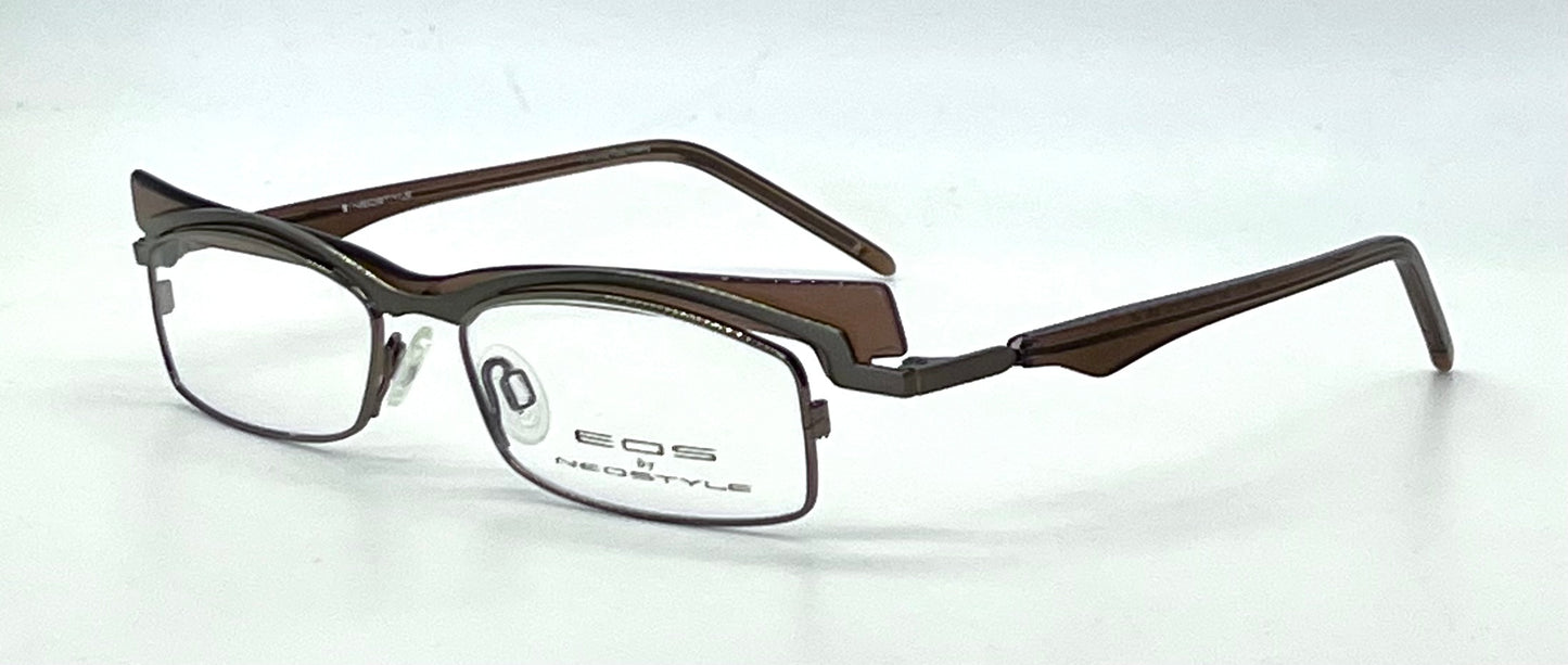 Neostyle EOS 11-152-Vintage Eyeglasses 50mm-Brown NOS Germany Optical Frame