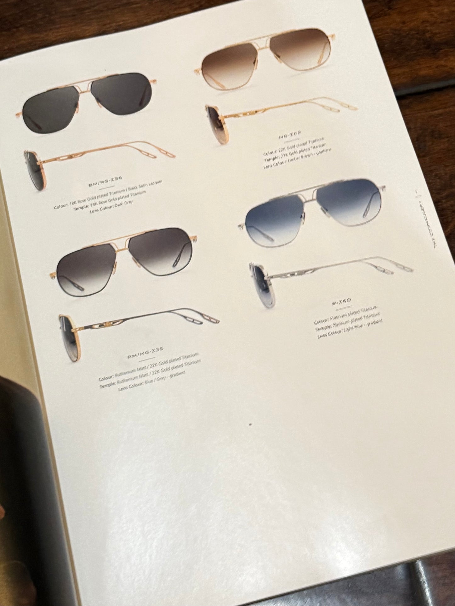 Maybach Eyewear Collection Vol XII Catalog Rare Luxury Optical Book